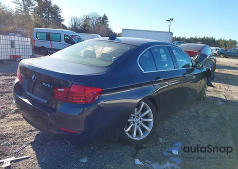 2015 BMW 535I xDrive z USA, uszkodzony, nr VIN WBA5B3C52FD545849